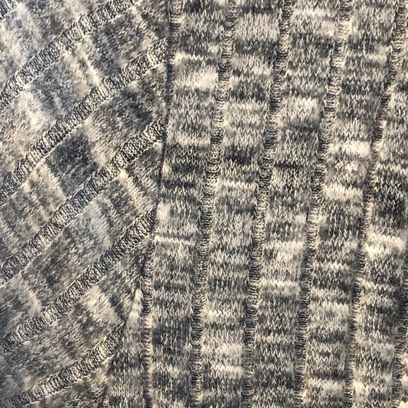 NWT, knit dress. Grey and flattering.. - Picture 5 of 5